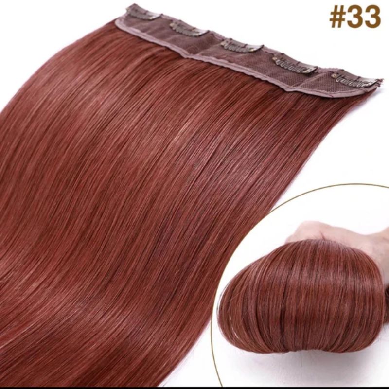 Coleta Extensiones De Cabello Cola Larga Premium