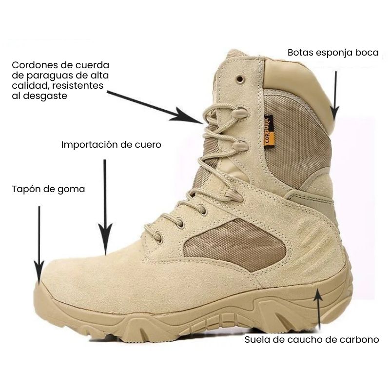 Botas Tácticas Militar de Alta Costura Para el Invierno