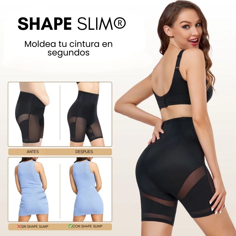 ShapeSlim® - Calza modelarora de cintura tiron alto