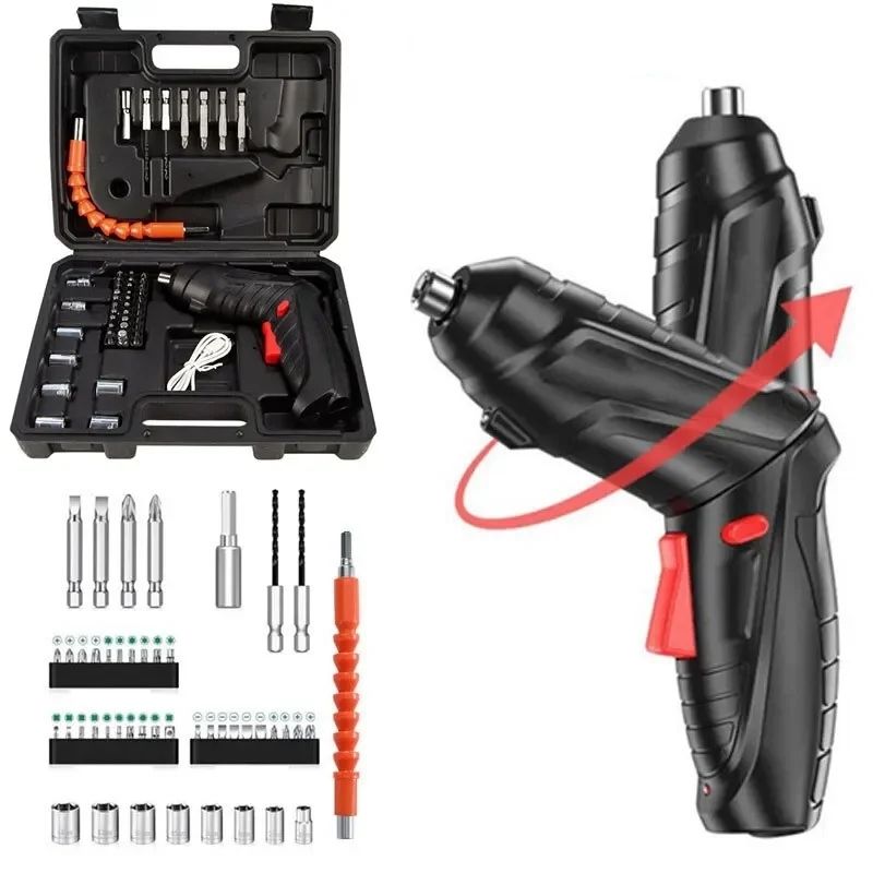 Electric Screwdriver™ - Destornillador inalambrico portatil + Set 42 piezas Phillips