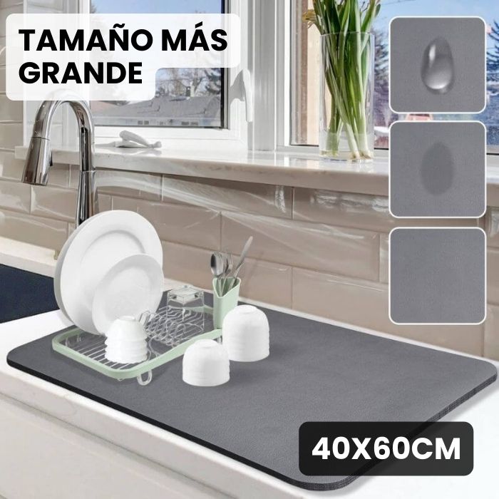 ElegantDry™️- Alfombrilla de cocina ultra absorbente y antideslizante - Dolshe 