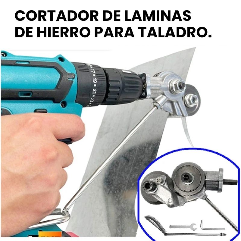 Cortador de lamina de hierro para taladro - Dolshe 