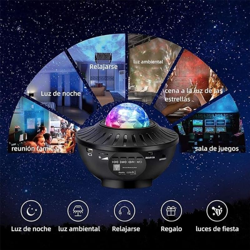 DreamGalaxy Pro™️ - Proyector de Estrellas y Constelaciones - Dolshe 