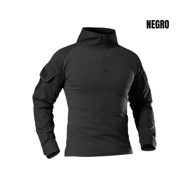 Polera Tactica Militar Ultra Resistente e Impermeable