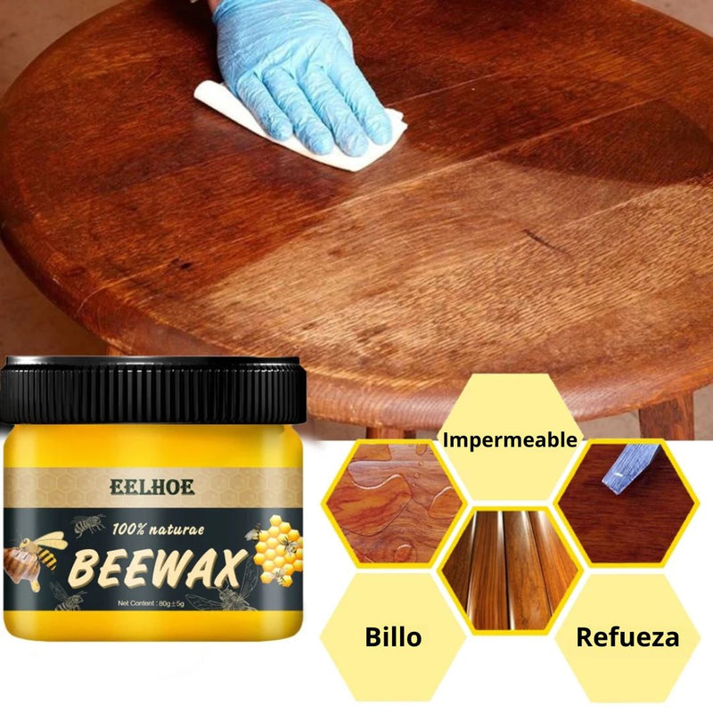 BeeWax® - Cera Restauradora de Muebles y Tapiceria 100ML