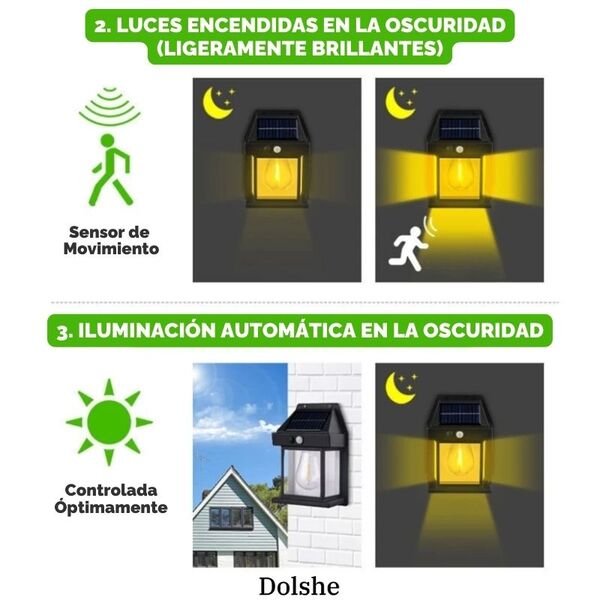 Eco Luminarex™️ - Lamparas Solares Para Exteriores - Dolshe 