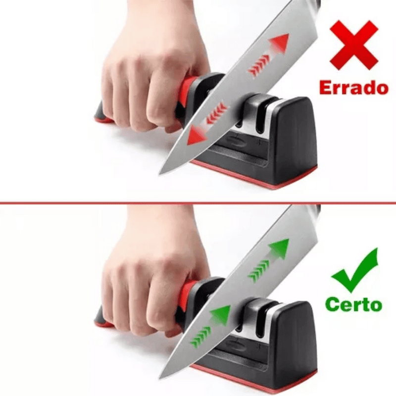 AfilaMax® - Afiliador Manual 3 en 1 de Cuchillo