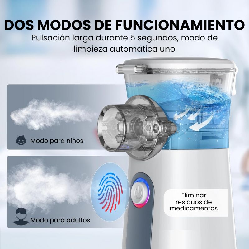 NebuEase® - Mini nebulizador portatil para niños - Dolshe 