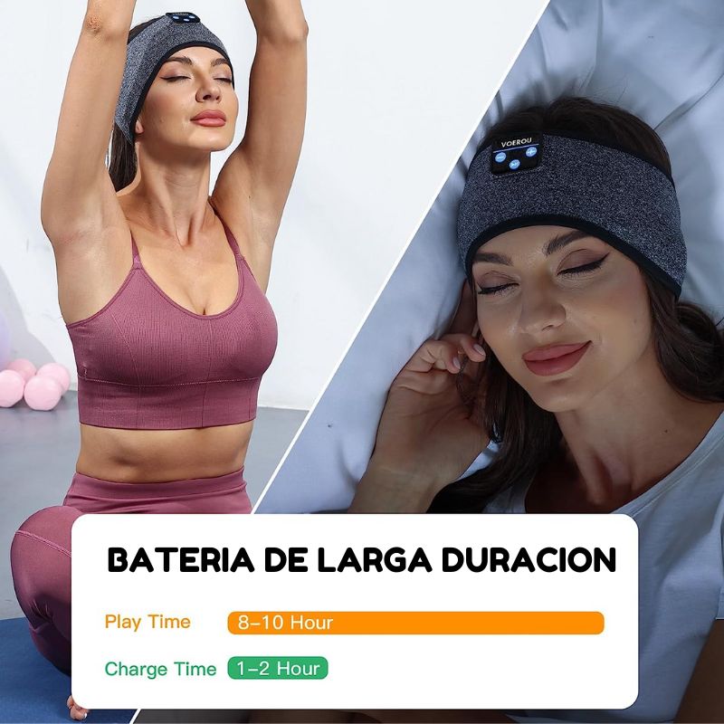 DormiNova® - Banda con bluetooth para dormir profundamente 💤😴