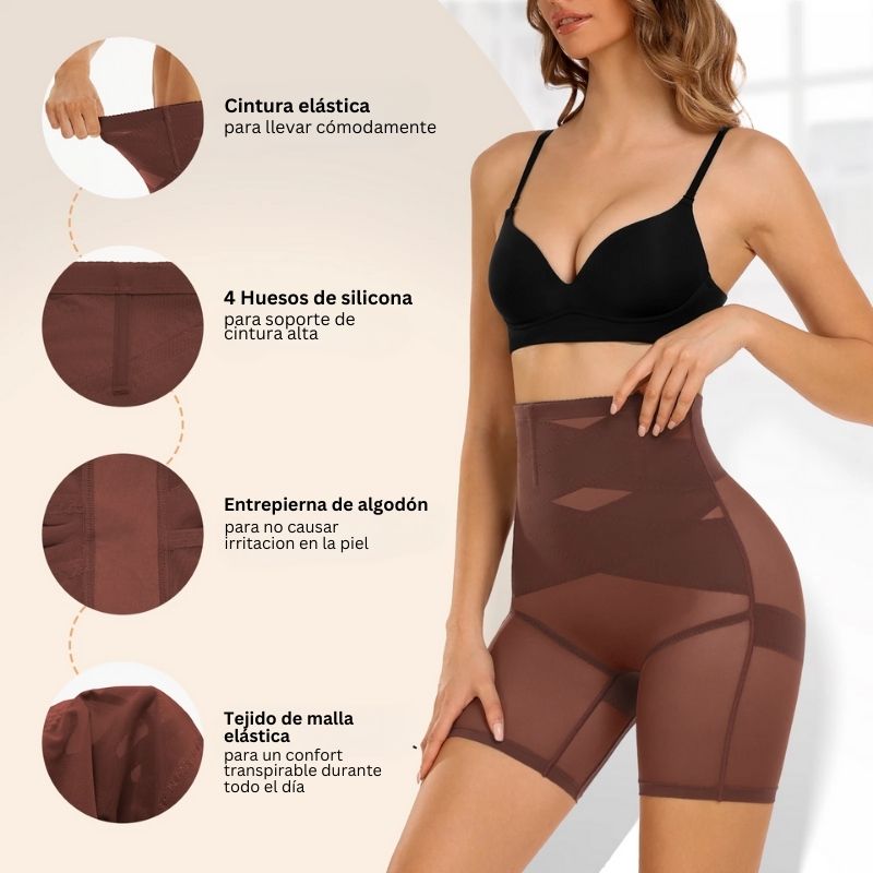 ShapeSlim® - Calza modelarora de cintura tiron alto