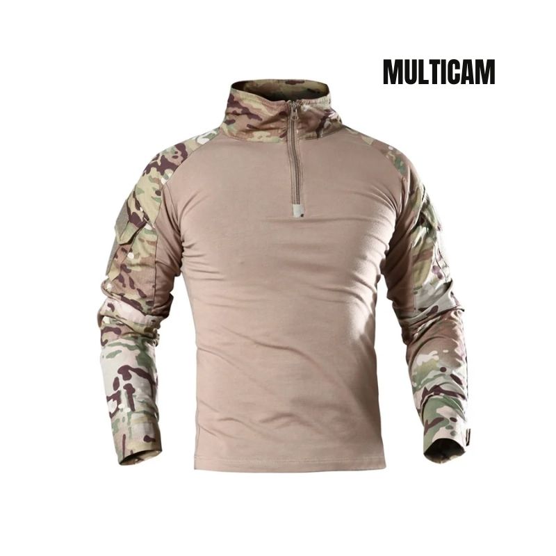 Polera Tactica Militar Ultra Resistente e Impermeable