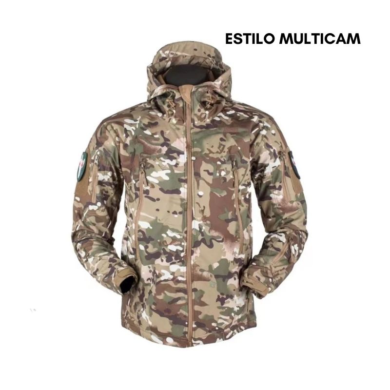 Chaqueta tactica militar impermeable unisex