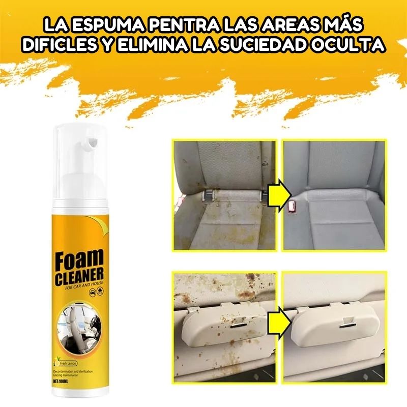 CleanerMaster® - Spray de limpieza profunda para autos