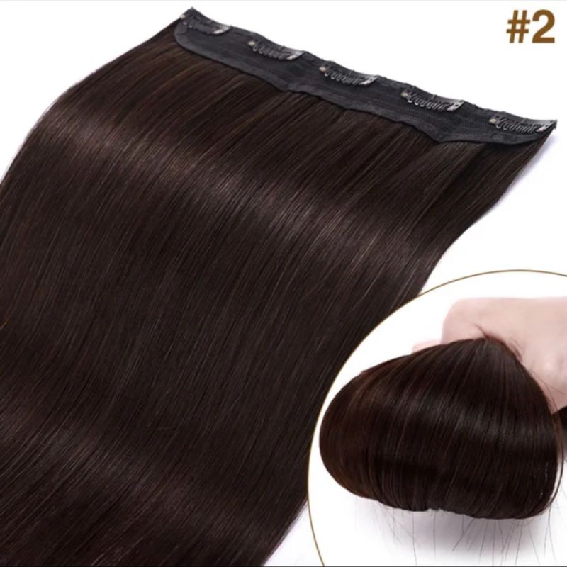 Coleta Extensiones De Cabello Cola Larga Premium