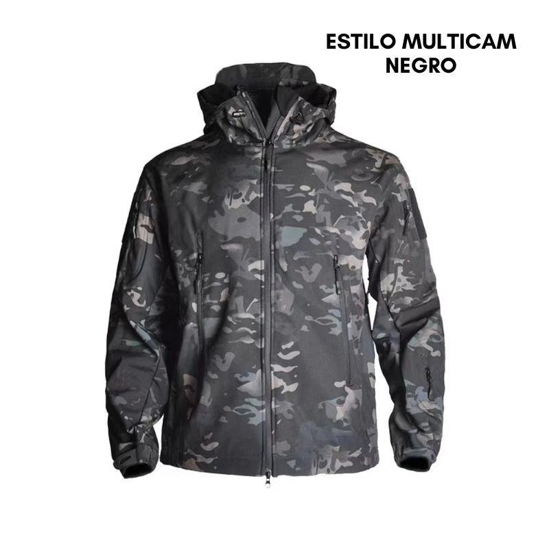 Chaqueta tactica militar impermeable unisex