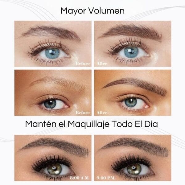 Lapiz de Cejas 4D - Maquillaje Natural y Duradero - Dolshe 