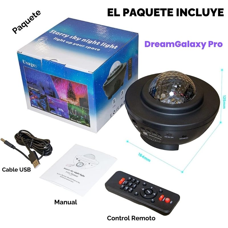 DreamGalaxy Pro™️ - Proyector de Estrellas y Constelaciones - Dolshe 