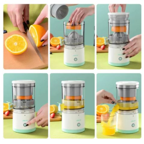 JuicyPro® - Exprimidor de jugo de frutas naturales inalambrico + Ebook Gratuito🎁