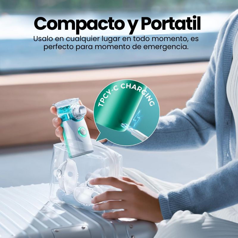 NebuEase® - Mini nebulizador portatil para niños - Dolshe 